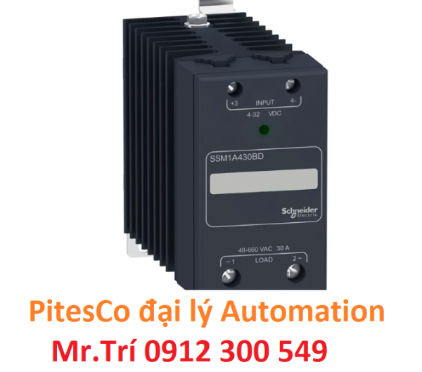 Pitesco Đại lý Eurotherm Vietnam Rơle Harmony SSR Kiểm soát nguồn điện SSR giá rẻ dùng cho đóng gói Kiểm soát Ép phunHVAC Máy dệt gắn bảng SSP1,đường ray SSM1 SSM2 DIN