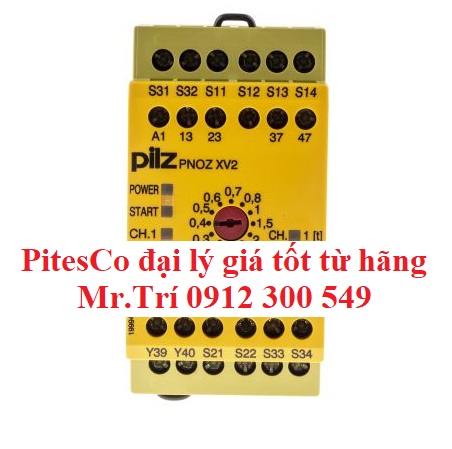 774502 Pilz vietnam Digital Relays PNOZ XV2 3/24VDC 2n/o 2n/o t Safety relay Pitesco là đại lý cung cấp Pilz giá cạnh tranh nhất tại Việt nam