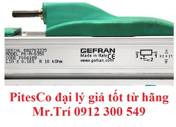 PK-M-0350 F006189 Gefran cảm biến vị trí Gefran Vietnam - Pitesco là Đại lý chính thức Gefran tại Viet nam - giá tốt - chính hãng