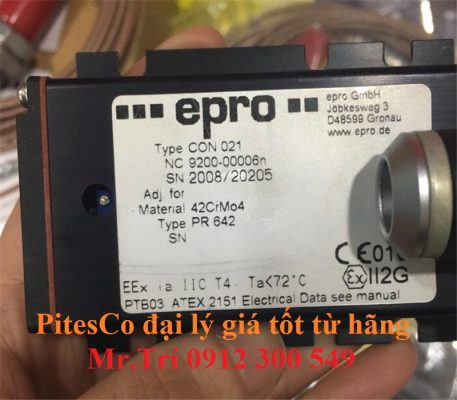 CON021 Epro Emerson Việt Nam - Bộ chuyển đổi tín hiệu cảm biến Epro Emerson Việt Nam - Pitesco Đại lý Epro Emerson Việt Nam