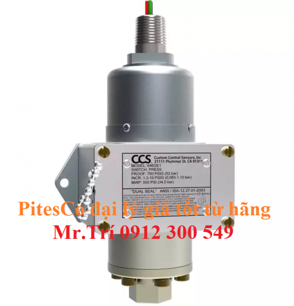 Pressure Sensor 646GZEM3-7011 CCS- Pitesco đại lý chính thức CCS Vietnam - 604GZM3-7011 604GZM2-7011 604PM21 CCS Vietnam