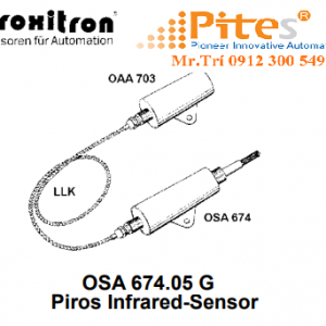 Piros Infrared-Sensor OSA 6747.18 G Proxitron Viet Nam - Pitesco đại lý Proxitron Viet Nam - giá tốt - chính hãng - đủ chứng từ - t=450-750°C PNP- NO + NC