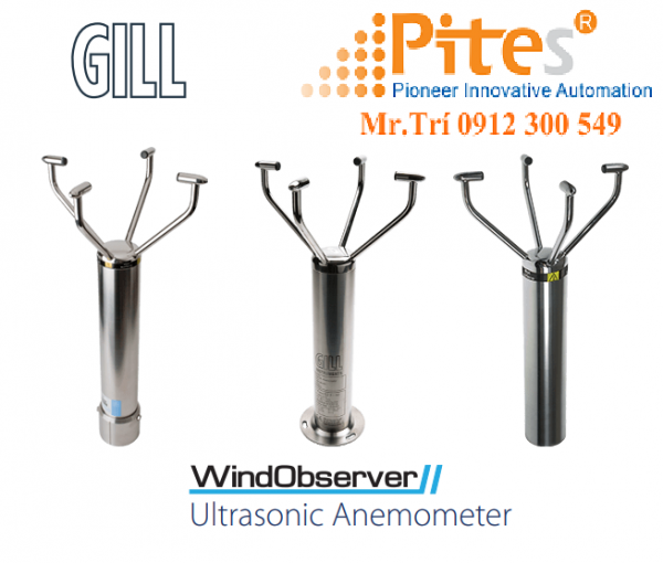 Gill Instruments Việt Nam - Pitesco đại lý cảm biến đo gió Windobserver Gill Instruments Việt Nam High quality wind measurements up to 65m/s 234 km/h