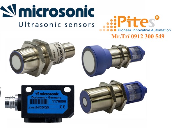 MICROSONIC VIỆT NAM - PITESCO ĐẠI LÝ MICROSONIC GERMANY - Cảm biến siêu âm Cảm biến lưu trữ siêu âm Microsonic sensor Vietnam