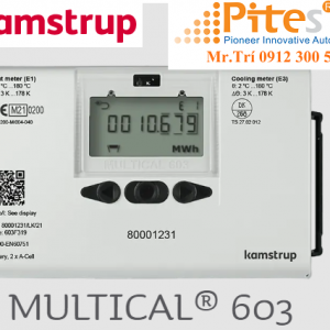 MULTICAL® 603 603E51978476600 Energy Meter KAMSTRUP Vietnam - Temperature sensor: 6163D0084518- Modulexx3, BACnet MS/TP, inputs (In-A, In-B) HC00366