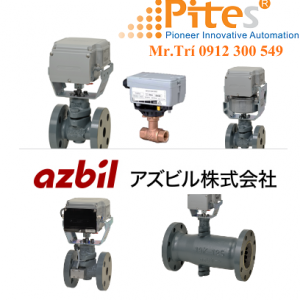 Motorized two-way valve Azbil VY5135J0081 (80A) Azbil Vietnam - Pitesco đại lý phân phối Van hai chiều hãng AZBIL 100% Japan Origin tại Viet Nam