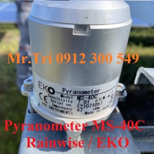 Pyranometer MS-40C Rainwise EKO instruments việt nam - cảm biến bức xạ mặt trời MS-40C hãng Rainwise EKO instruments việt nam