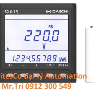 Đồng hồ đo dòng điện đa năng SQLC-72L Daiichi Electronics việt nam SQLC-72L là đồng hồ đo đa chức năng kích thước nhỏ gọn mới cho công suất và năng lượng