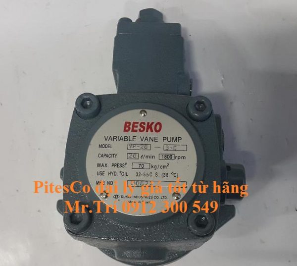 Vane pump VP-20 Dukin Besko Bơm cánh gạt Dukin Besko