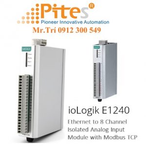 IoLogik E1240 MOXA Vietnam Remote Ethernet I/O MOXA - IoLogik E1241Remote Ethernet I/O with 4AO, and 2-port Switch MOXA Vietnam